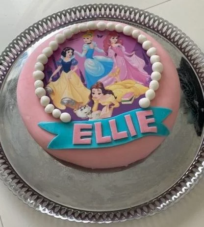 Tårta med prinsessor guide